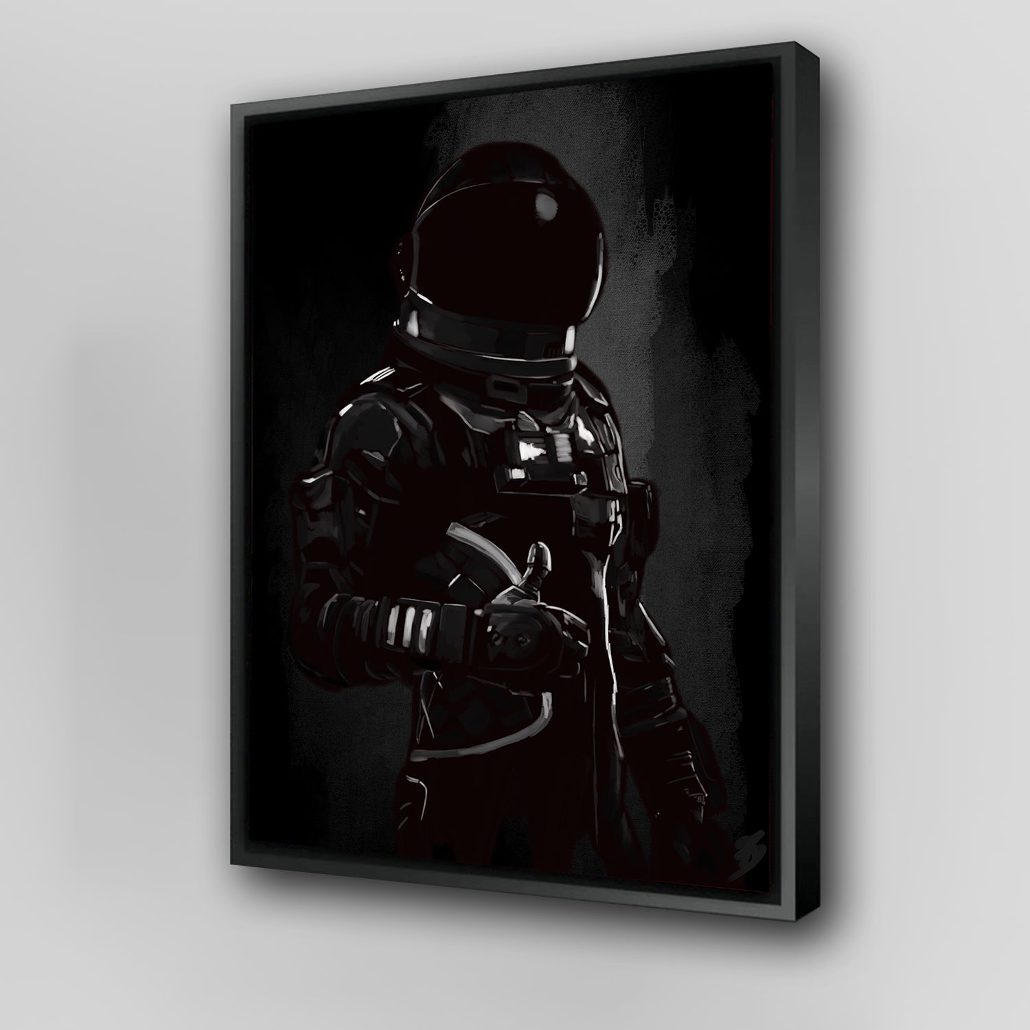 Stunning Astronaut Character Wall Art by Andy Brackpool