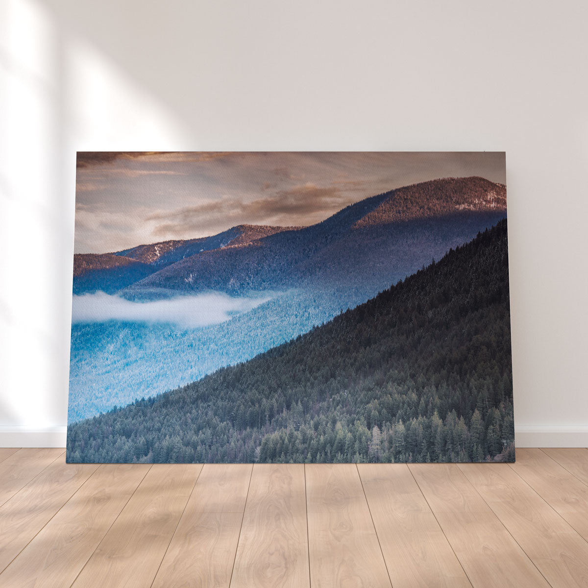 Stunning Sloping Trees Wall Art by Mike Cotton