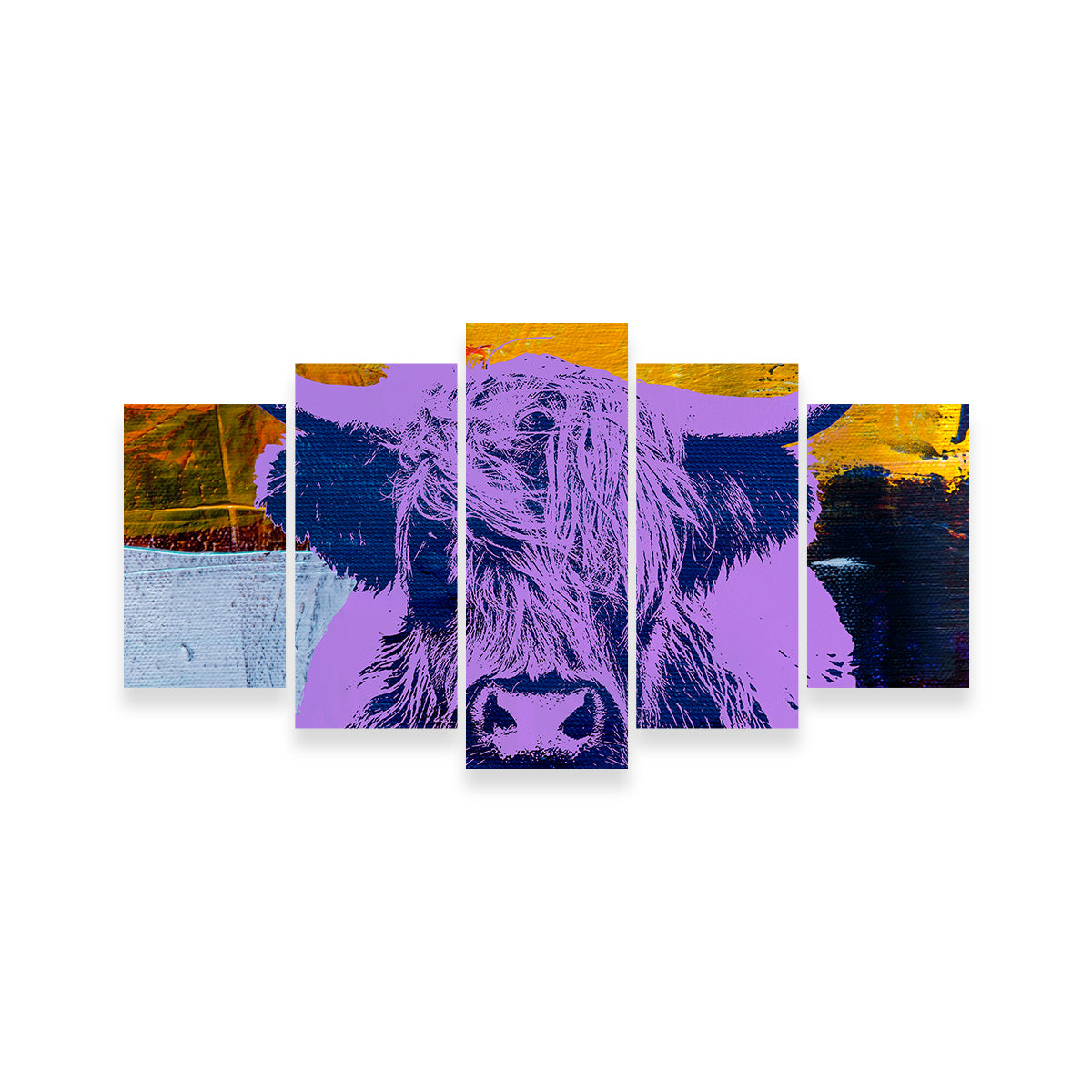 Gorgeous Highland Cow Wall Art by Stephen Chambers