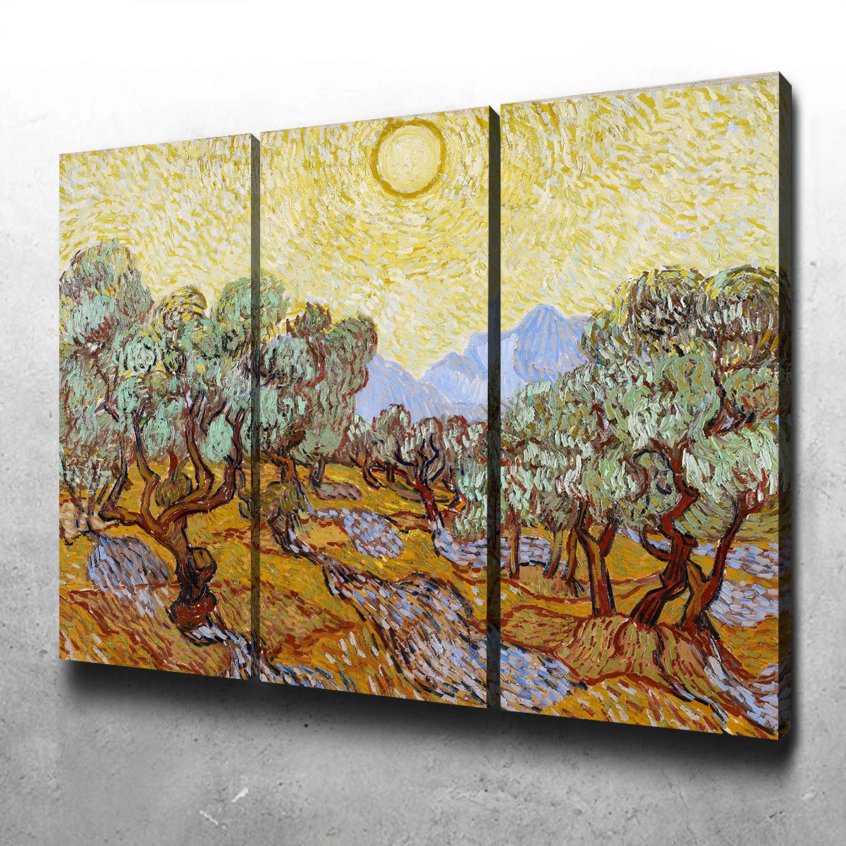 Stunning Olive Trees Wall Art by Vincent van Gogh