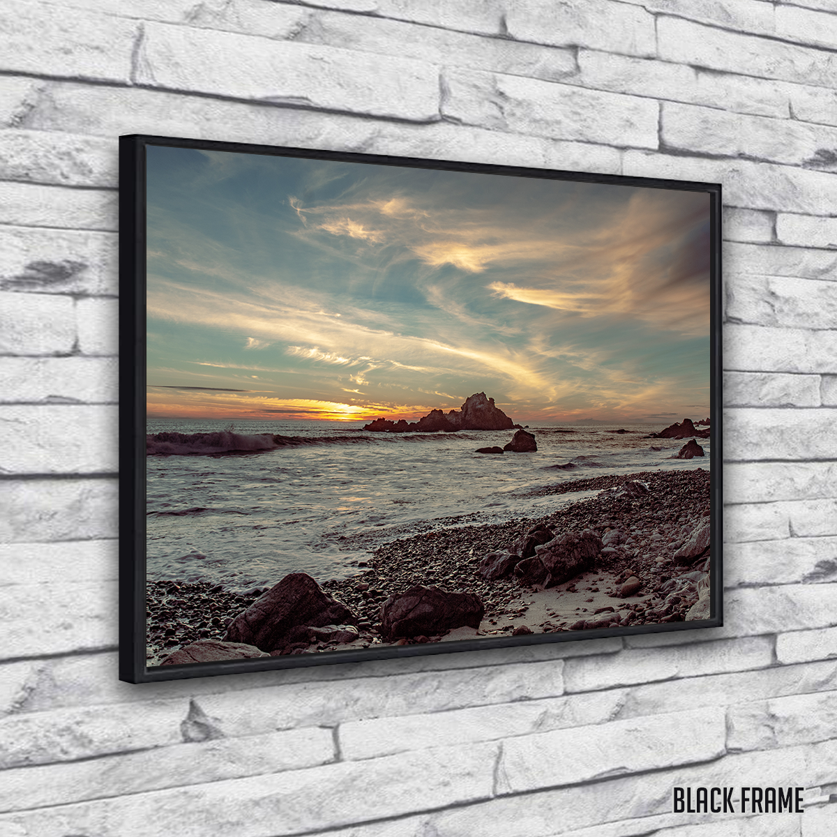 Stunning Pfieffer Beach Sunset Wall Art by Kyle Sherry