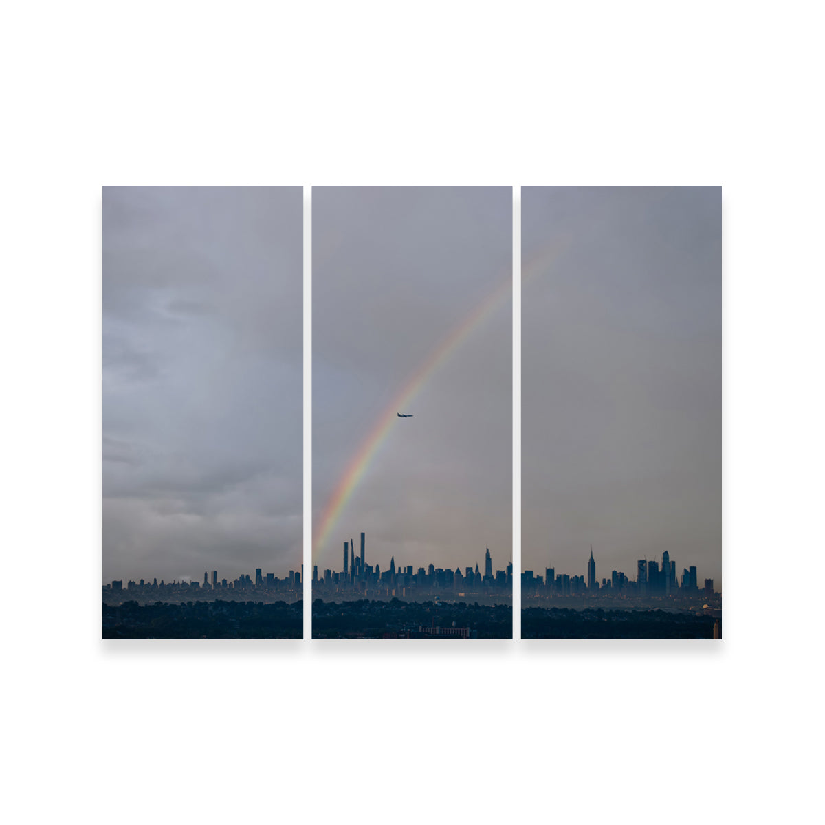 Stunning NYC Rainbow 2 Wall Art by Dennis Maida
