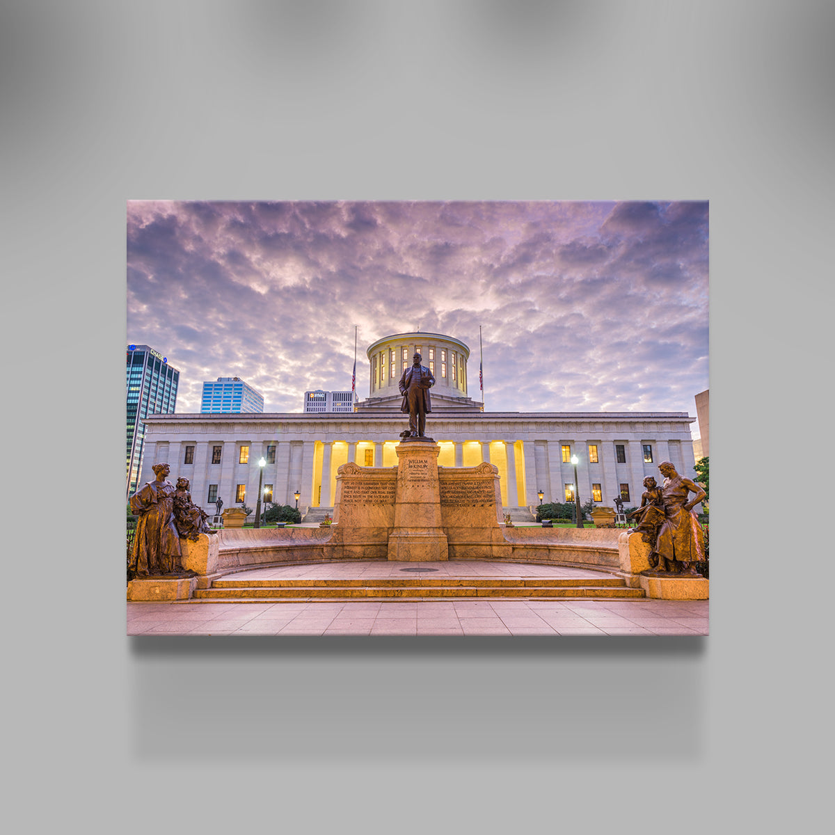 Exquisite Ohio Statehouse Wall Art for Home Decor