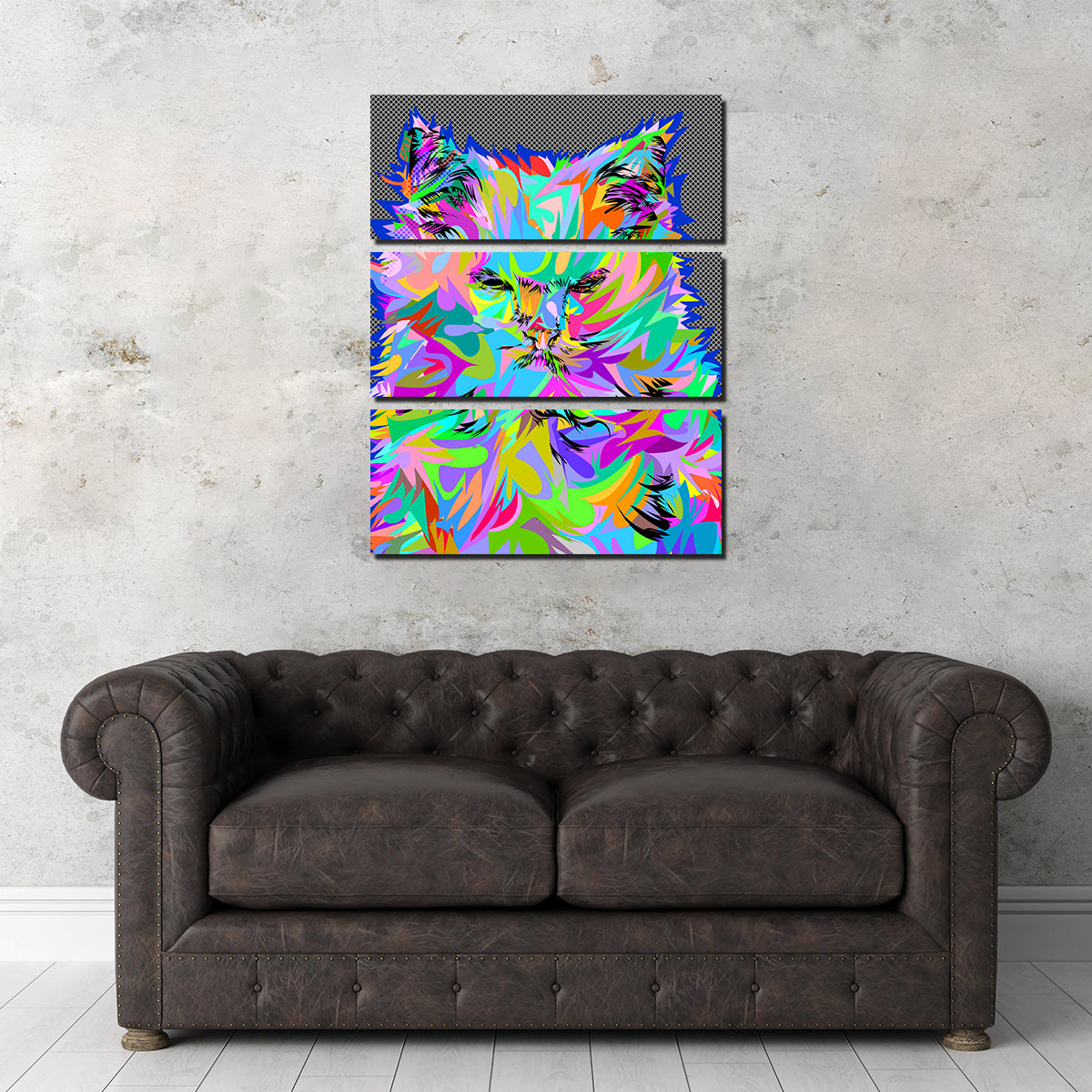 Fiercely Angry Cat Wall Art for Stunning Home Decor