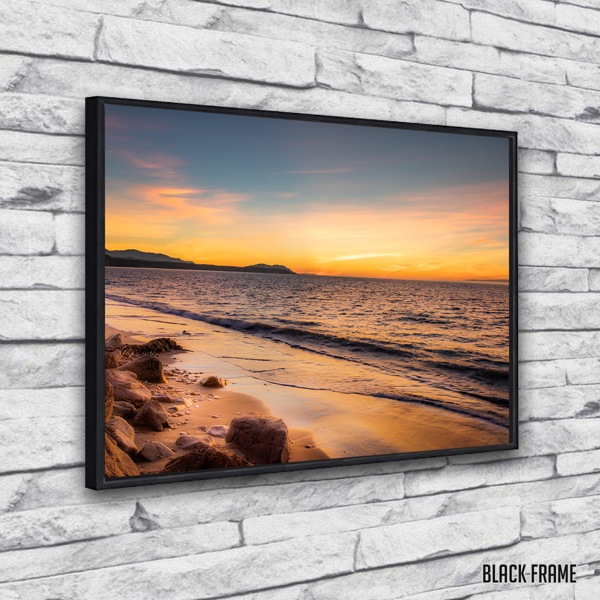 Stunning Olympic Sunset Wall Art by Kyle Sherry