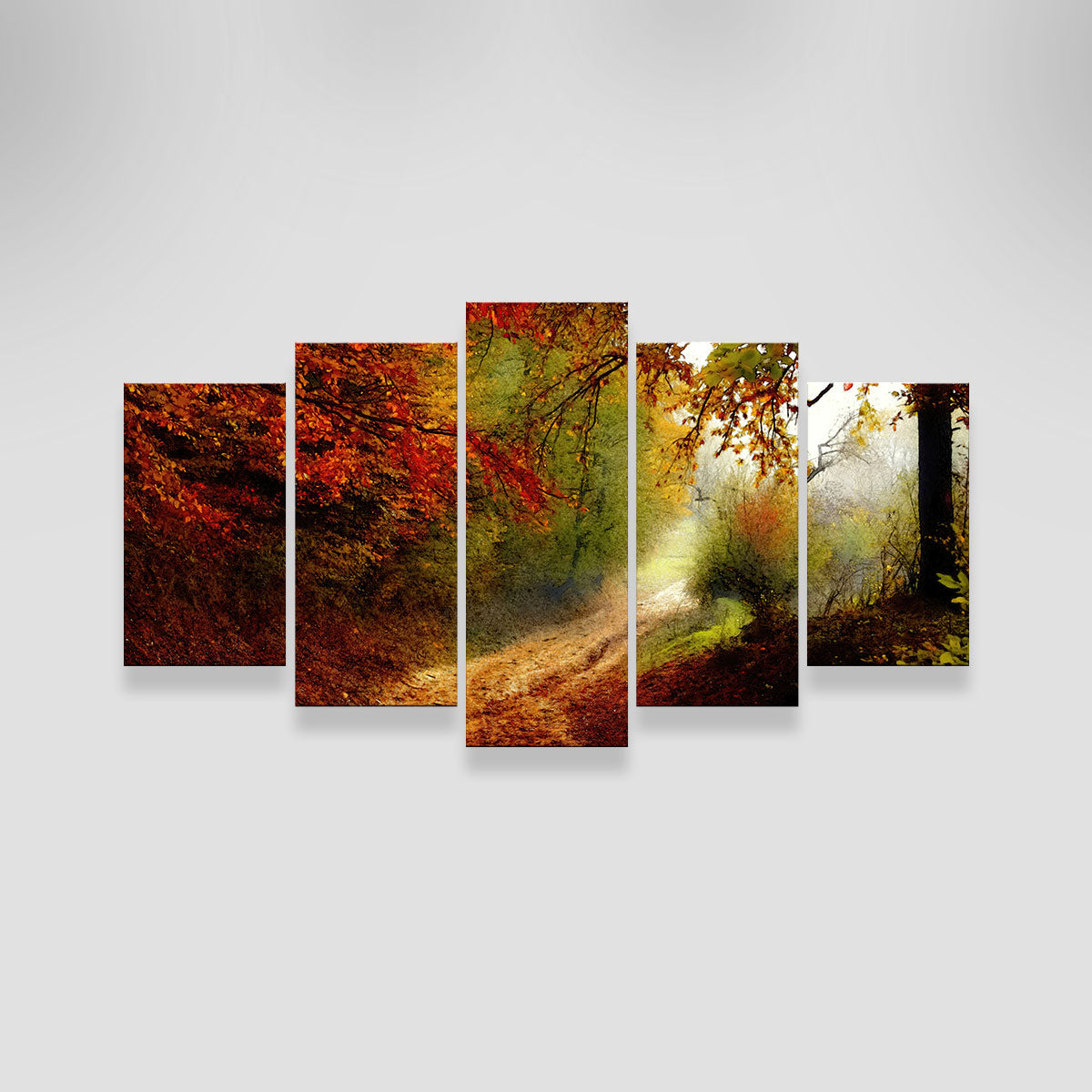 Gorgeous Autumn Forest Edge Wall Art by Denise Dundon