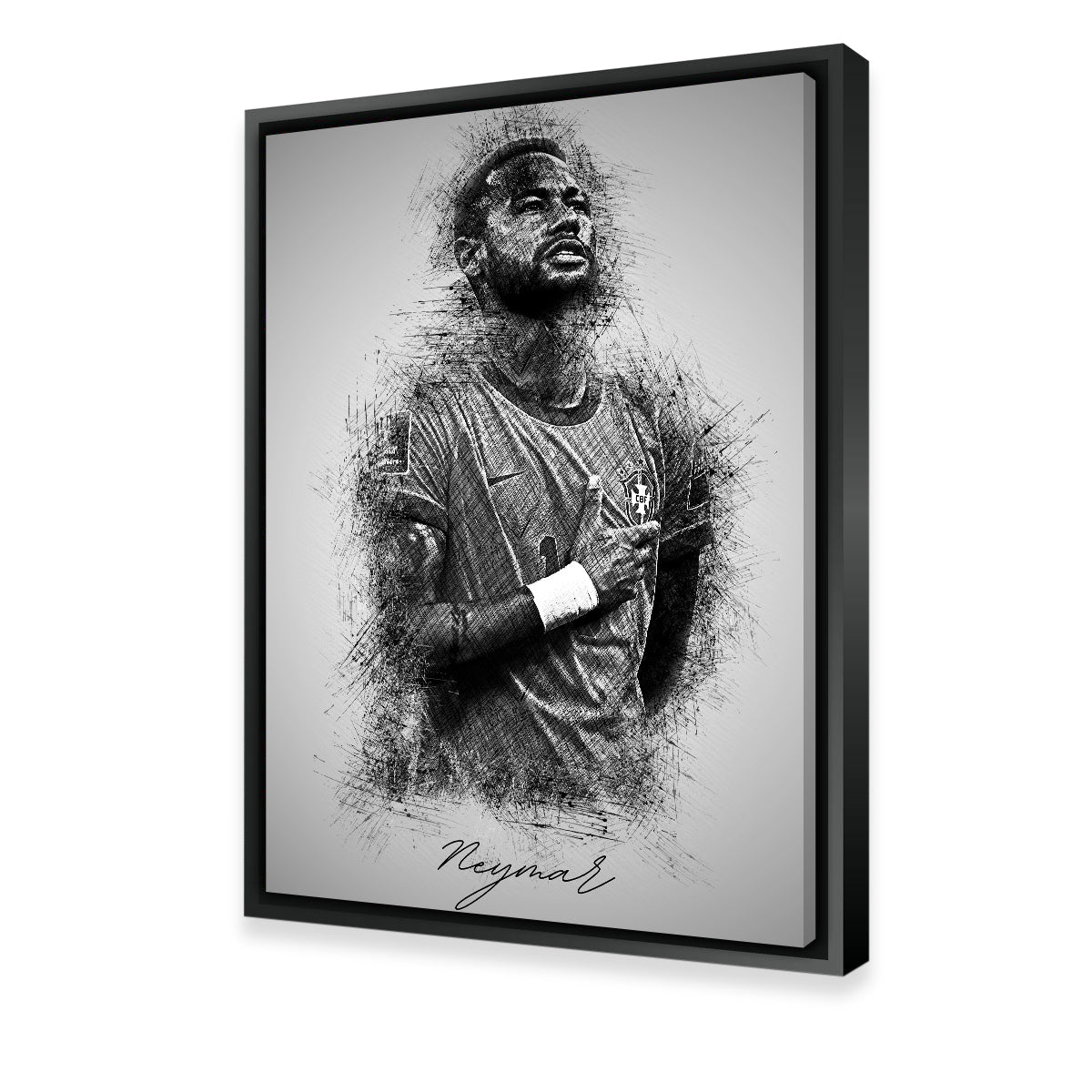 Exclusive Neymar 2 Wall Art for Soccer Fans