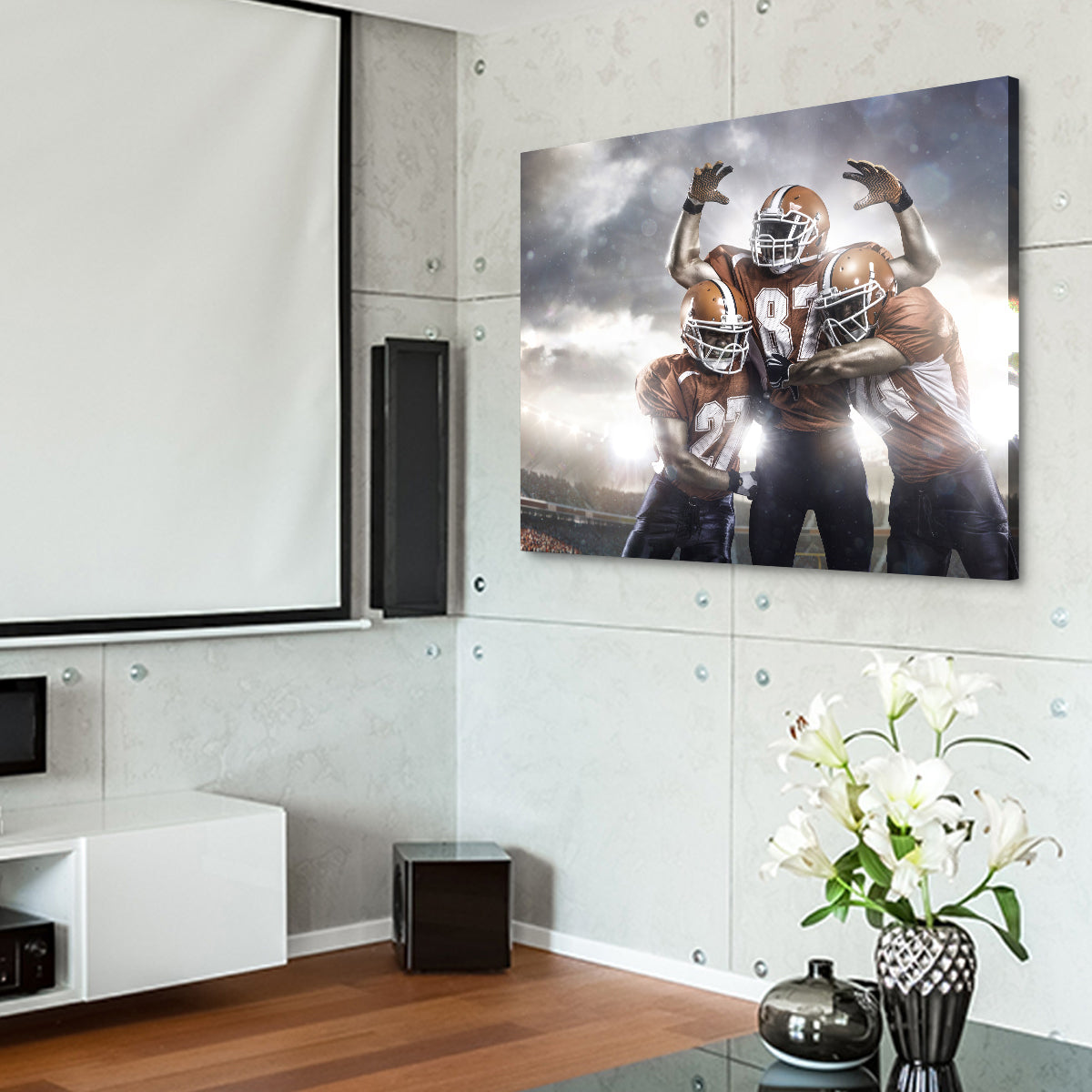 Dynamic Players in Action Wall Art for Stunning Decor