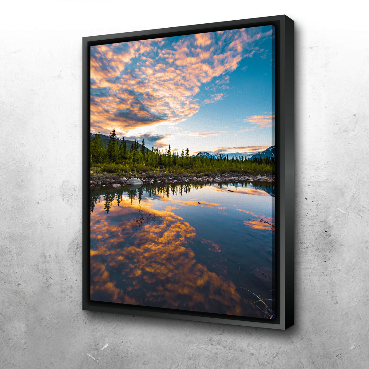 Stunning Alaskan Evening Wall Art by Lucas Moore