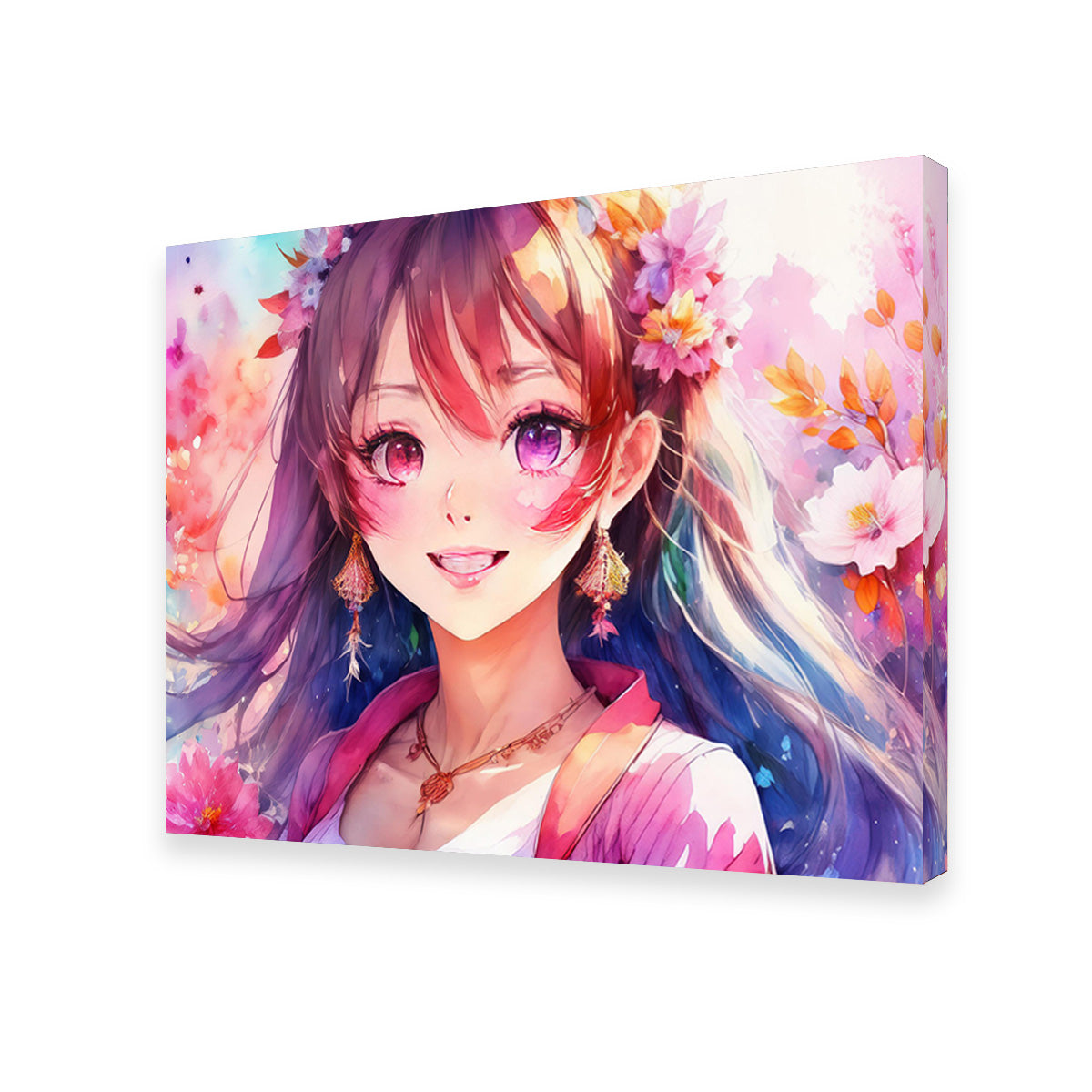 Stunning Anime Girl Wall Art Print