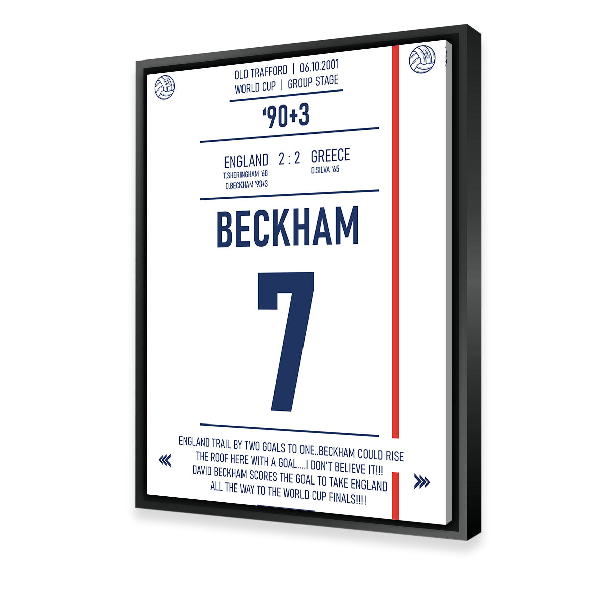 Beckham - High - Quality Hand - Built Art Print