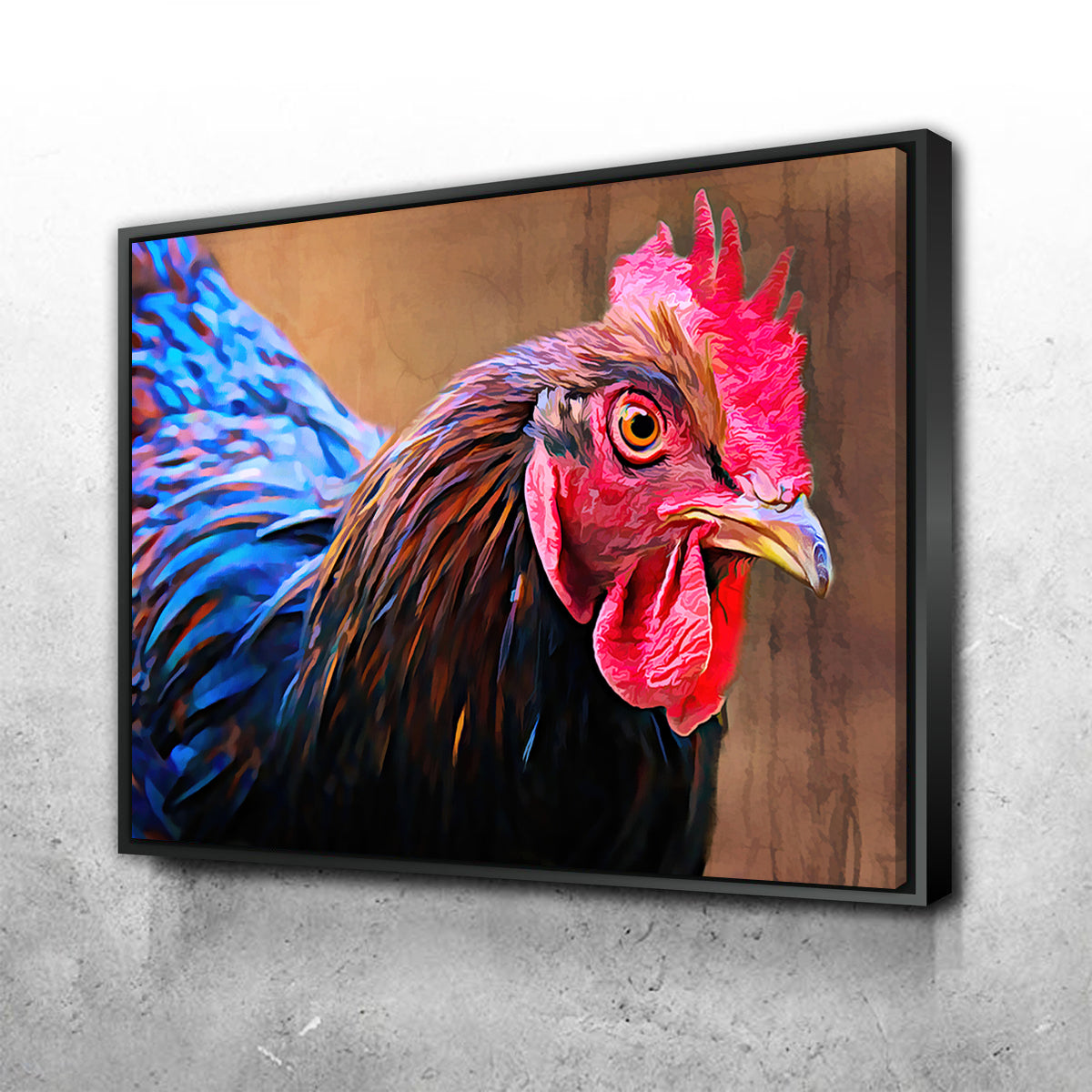 Gorgeous Australorp Chicken Wall Art by Denise Dundon