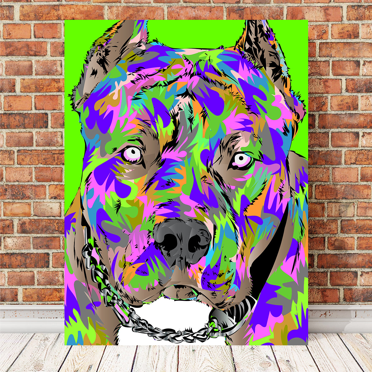 Stunning Pit Bull Wall Art for Your Home Decor