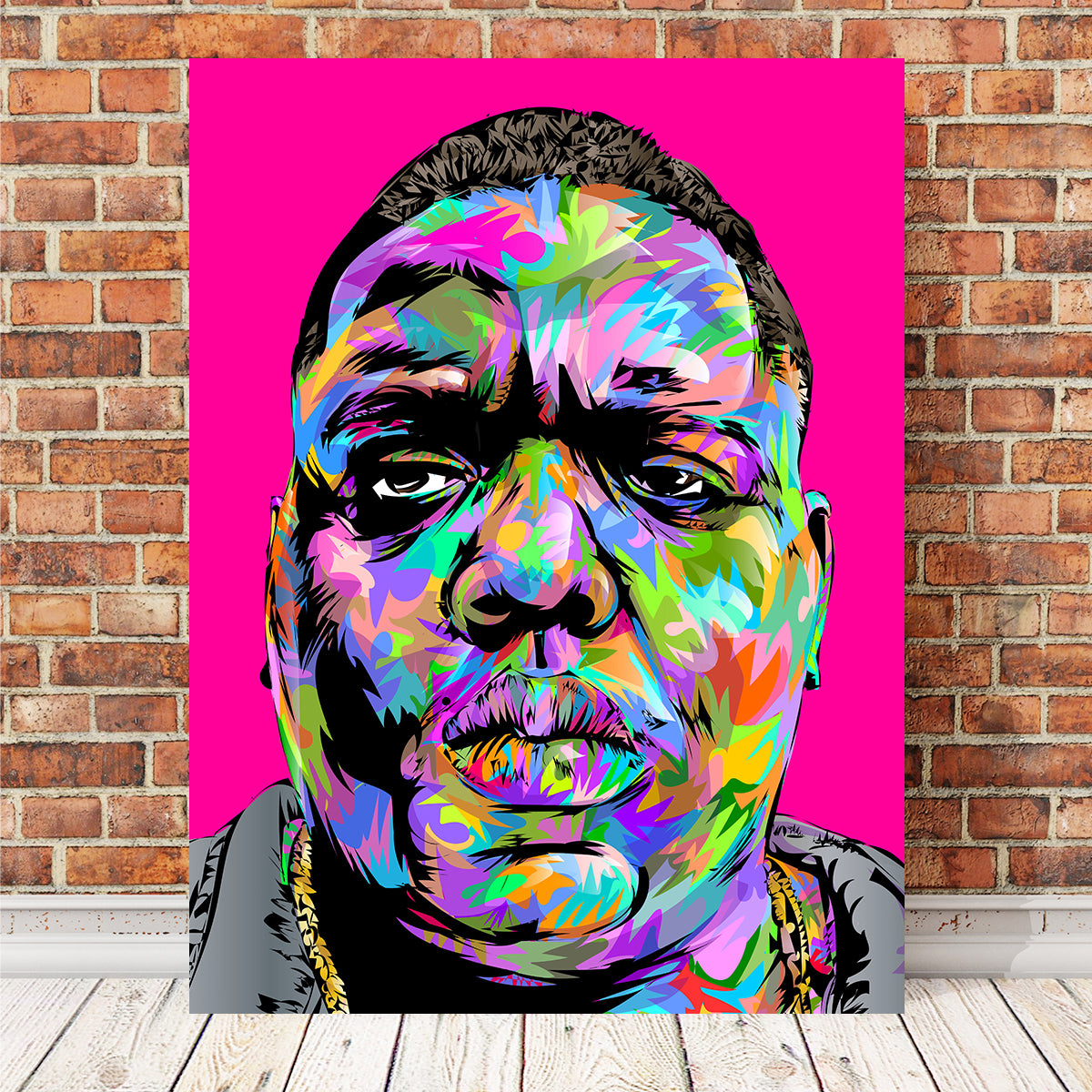 Stunning Biggie Pink Wall Art for Home Decor