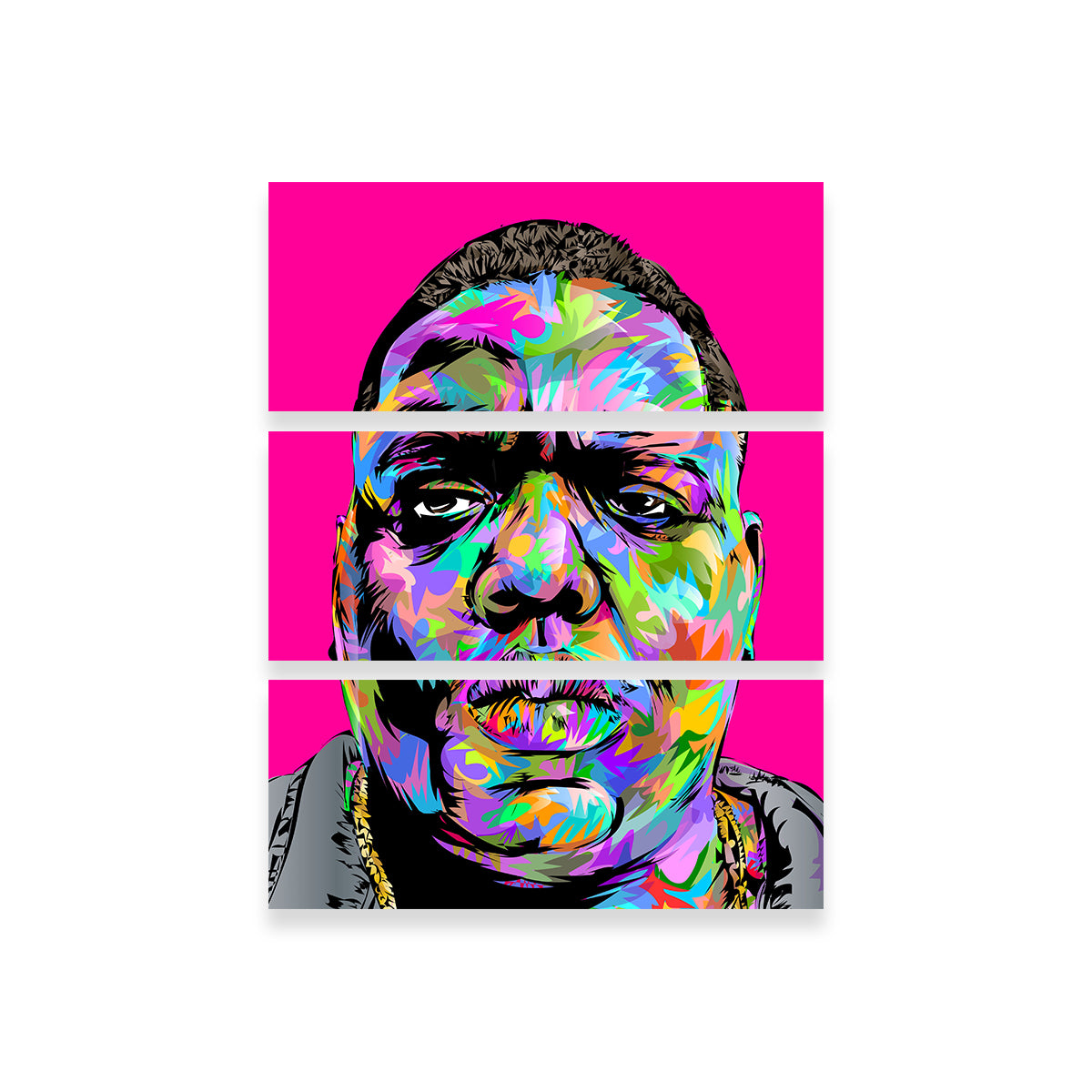 Stunning Biggie Pink Wall Art for Home Decor