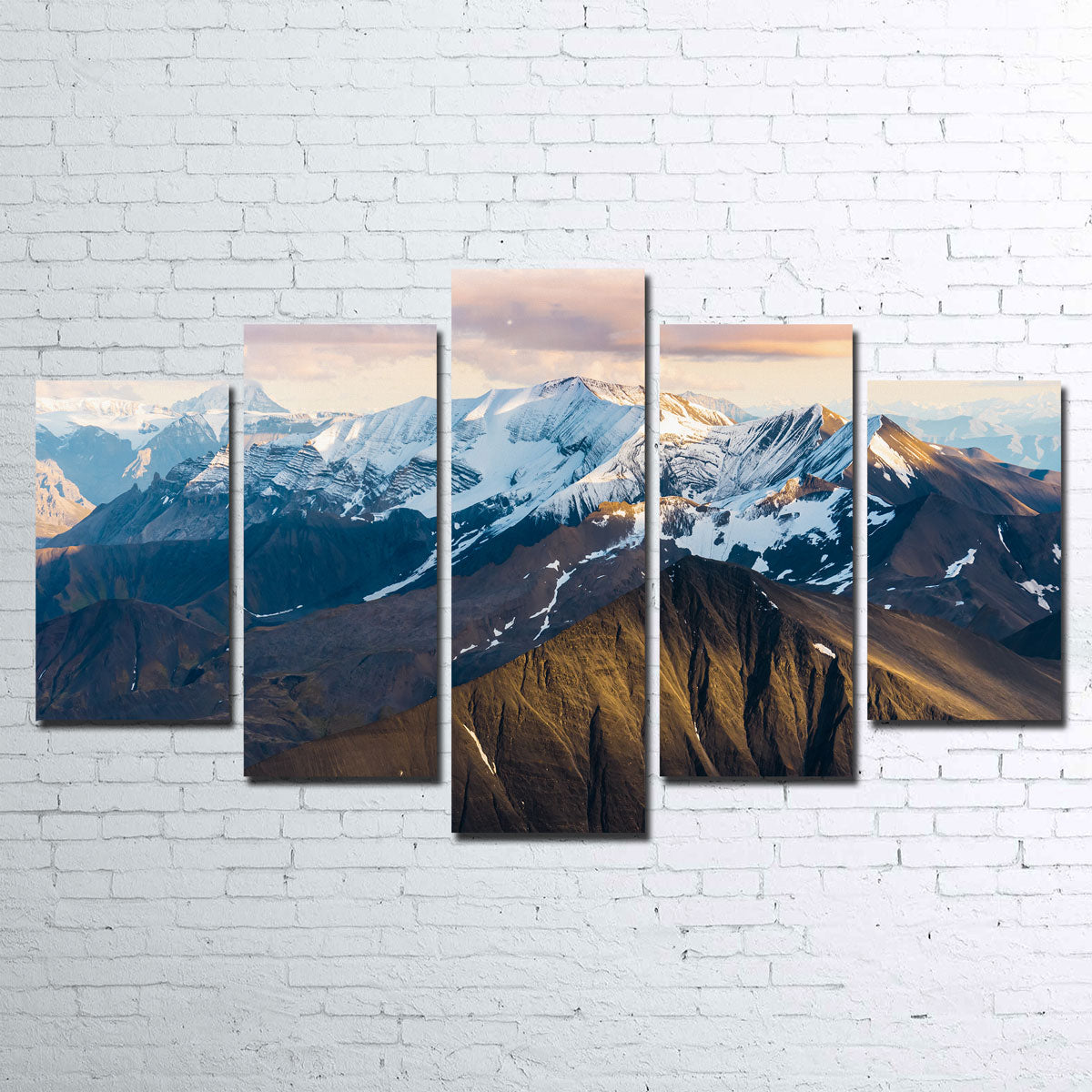 Stunning Alaskan Mountains Wall Art by Lucas Moore