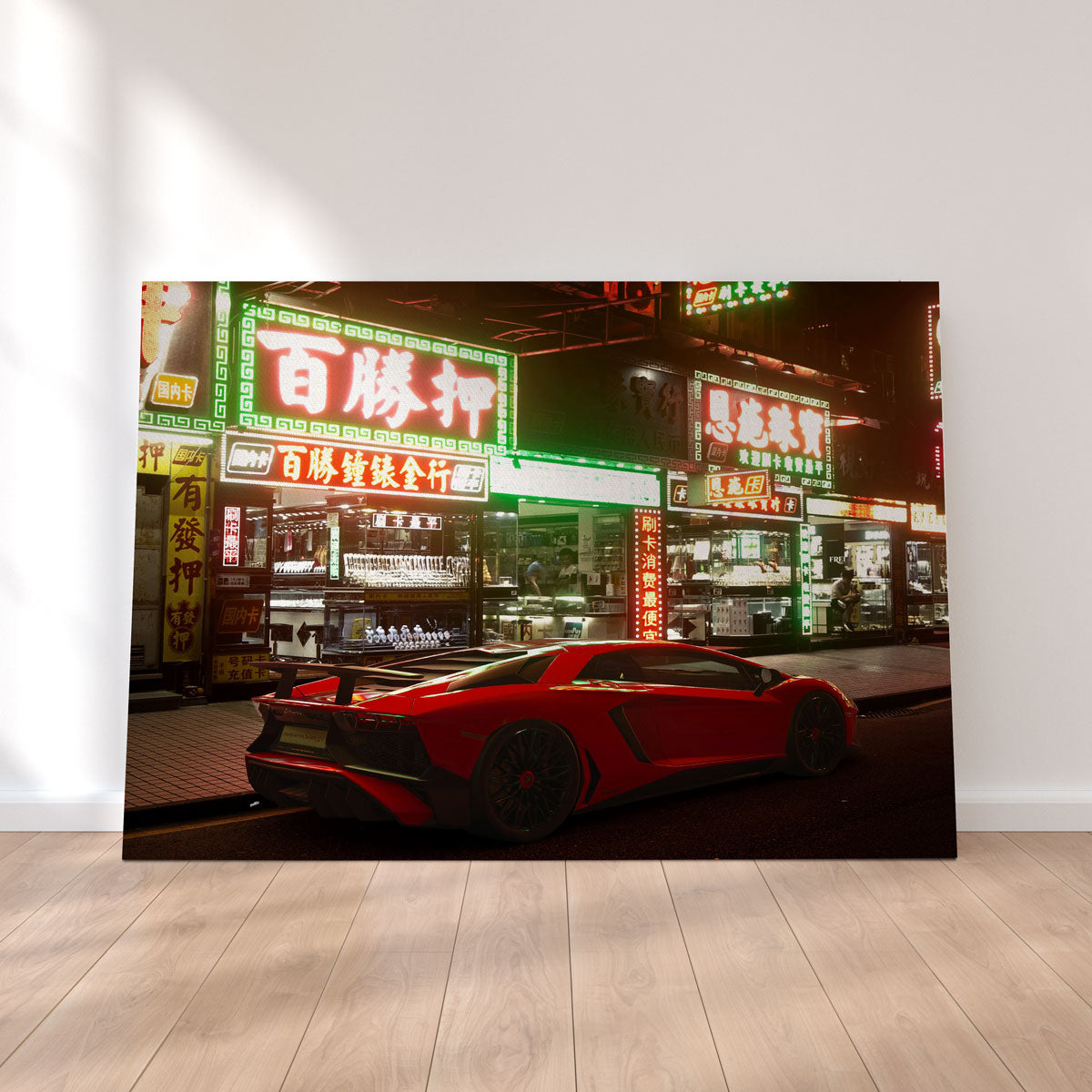 Stunning Night Villain Wall Art by Vynton
