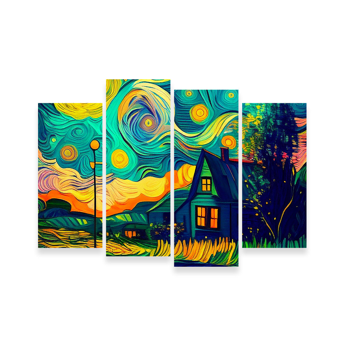 Charming Home Sweet Home Wall Art by Jennifer Hotai