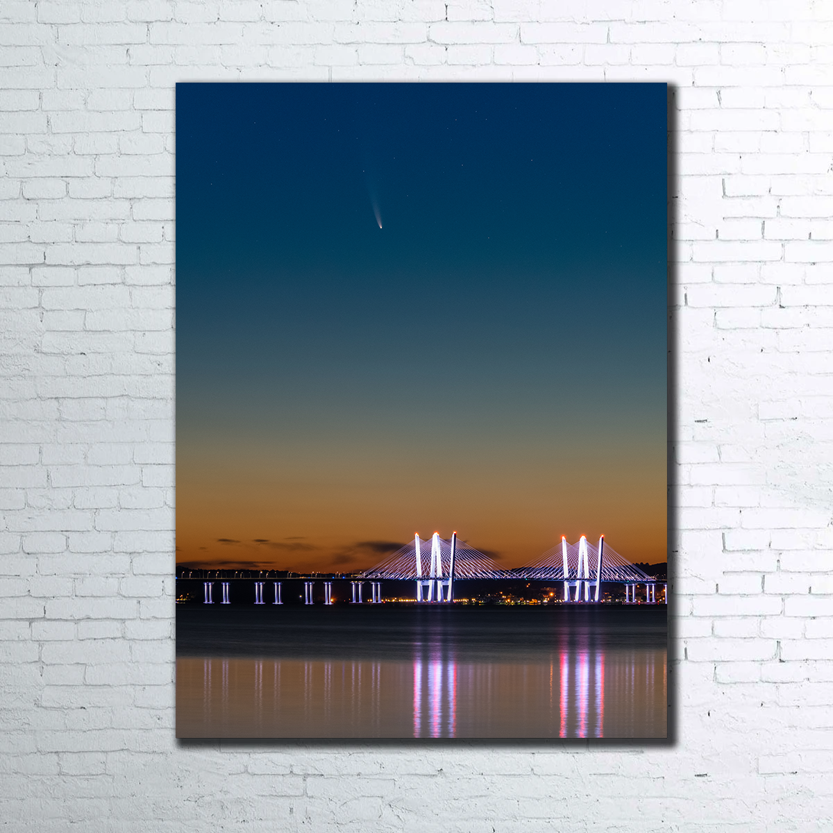Stunning Neowise Comet Wall Art by Dennis Maida