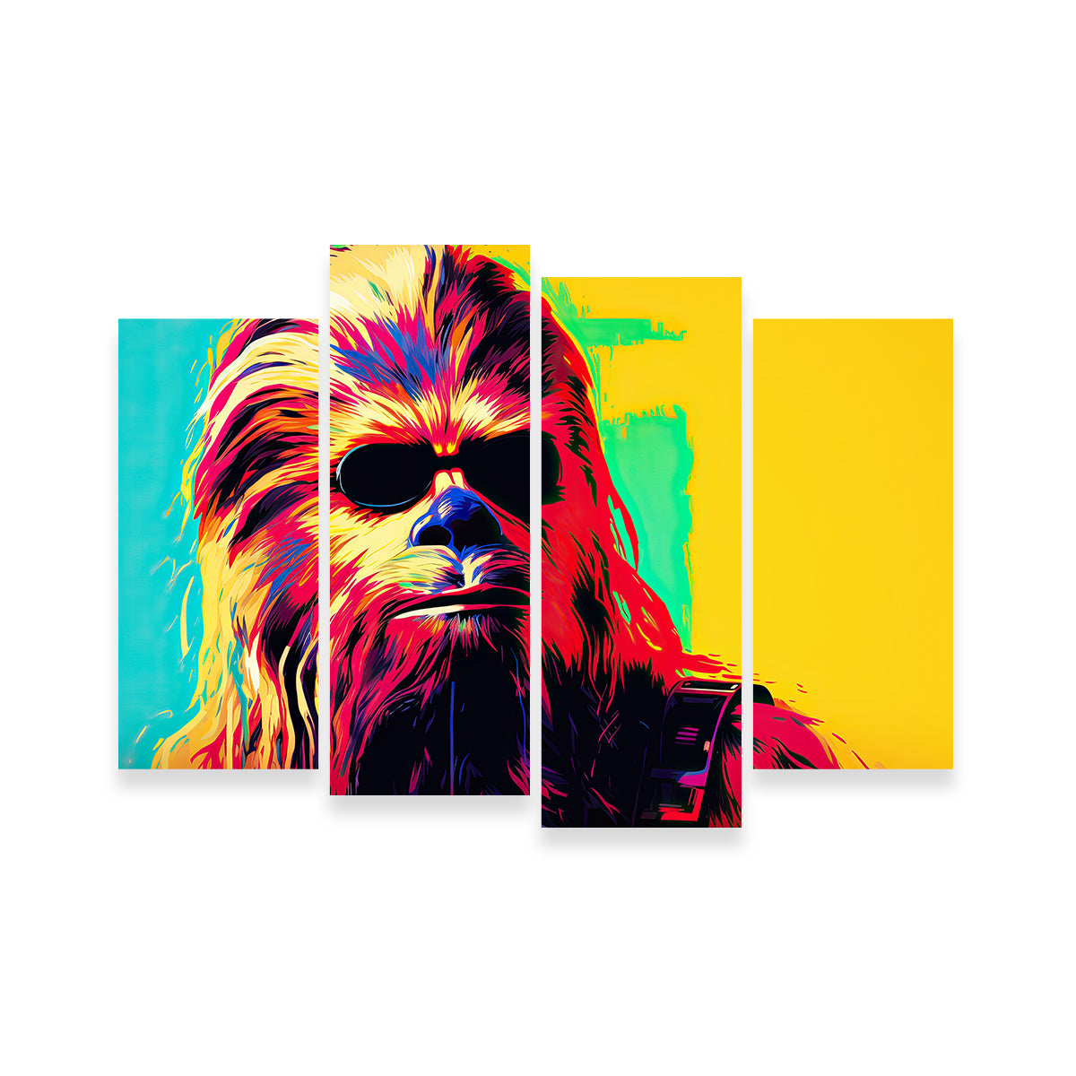 Stunning Cewbacca Shades Wall Art by Ralph & Laura Design