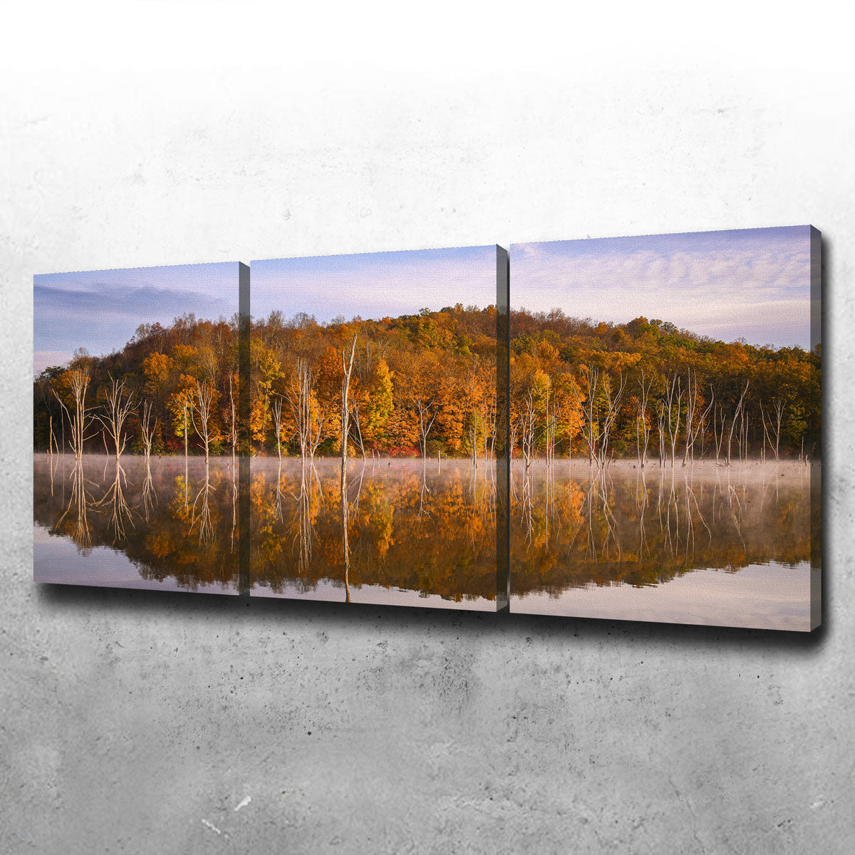 Exquisite Monksville Mist Wall Art by Dennis Maida