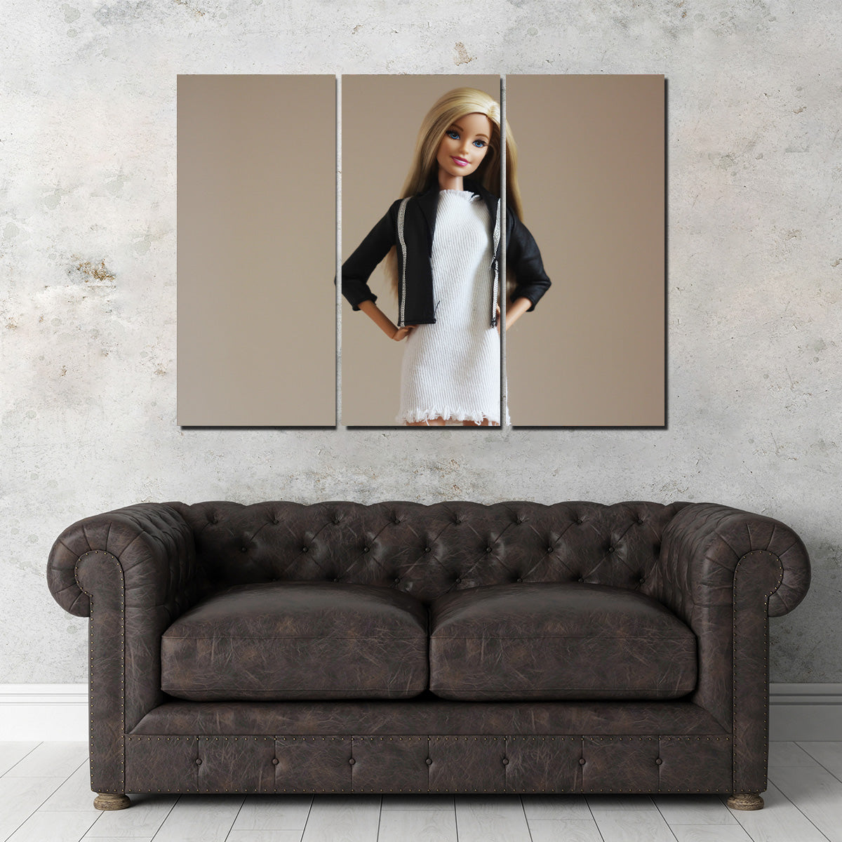 Barbie Casual - Premium Handmade Canvas Prints