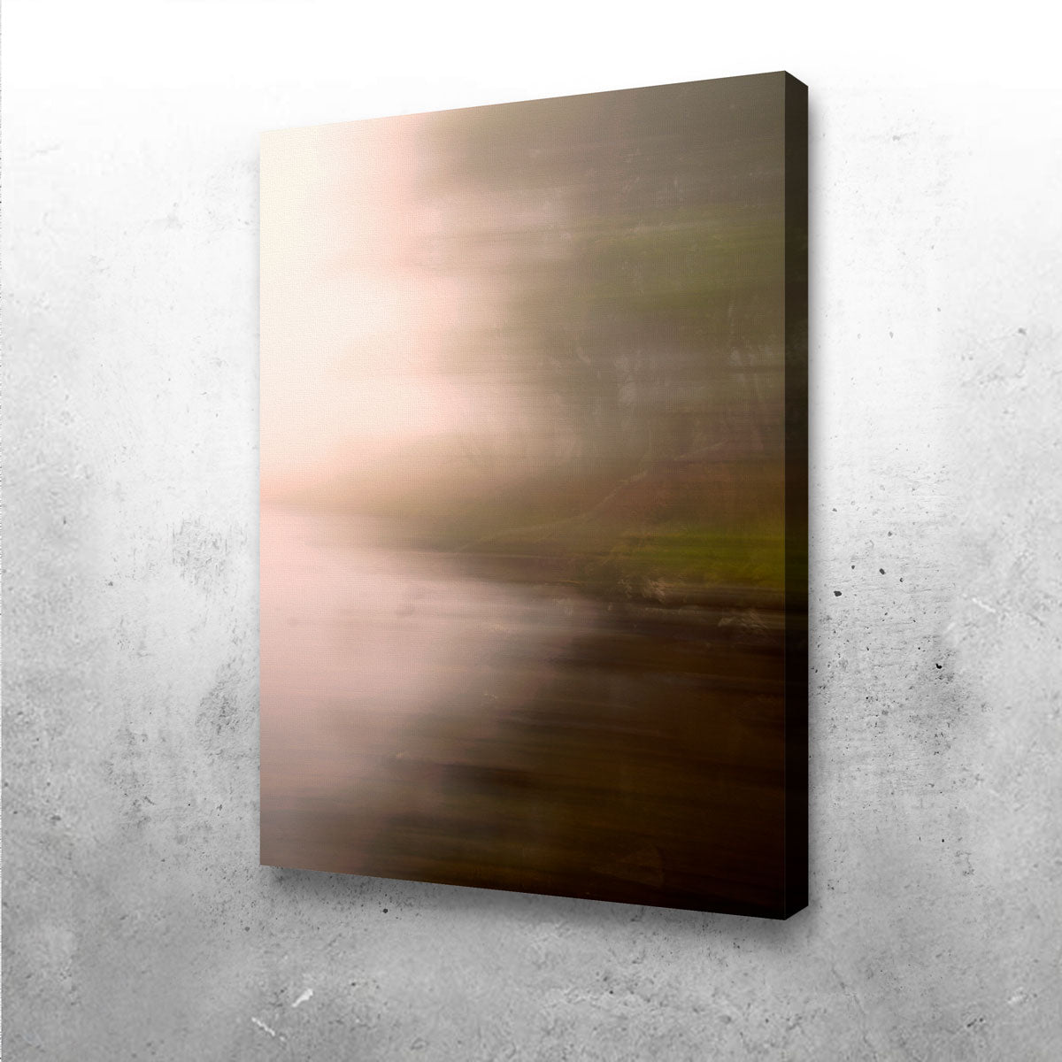 Enigmatic Silhouette in the Fog Wall Art by Mike Cotton