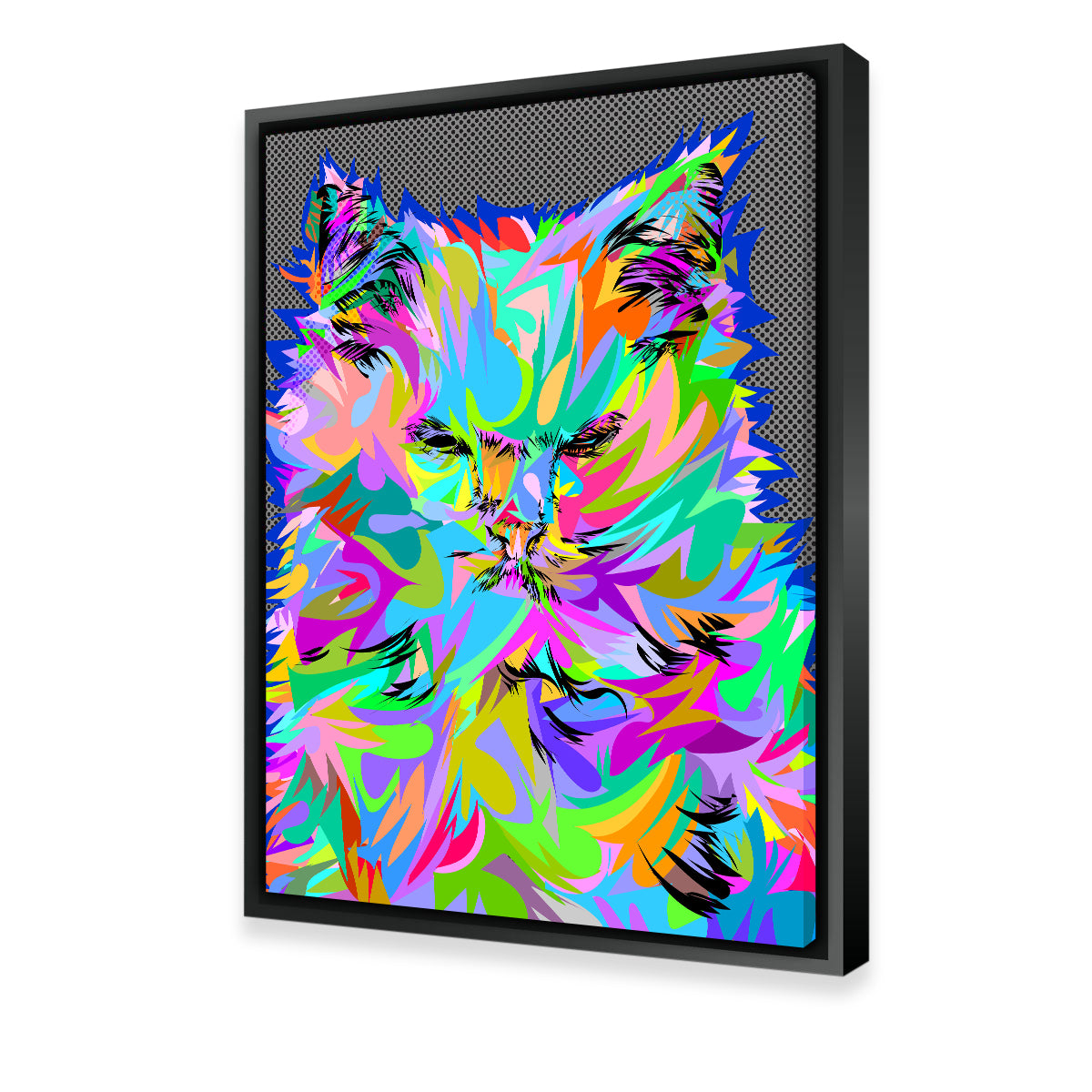 Fiercely Angry Cat Wall Art for Stunning Home Decor
