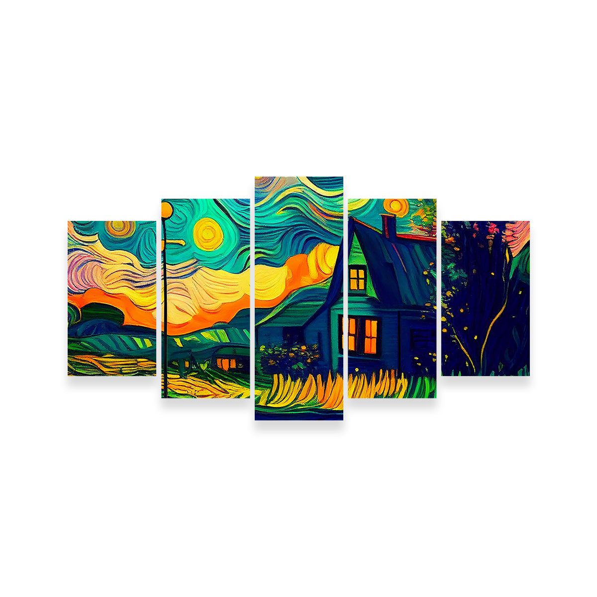 Charming Home Sweet Home Wall Art by Jennifer Hotai