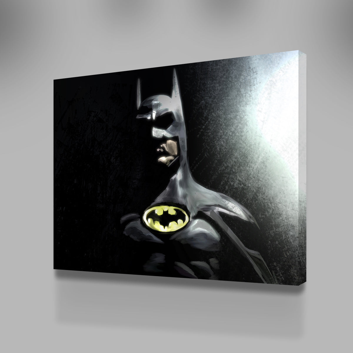 Stunning Batman In The Light Wall Art by Andy Brackpool