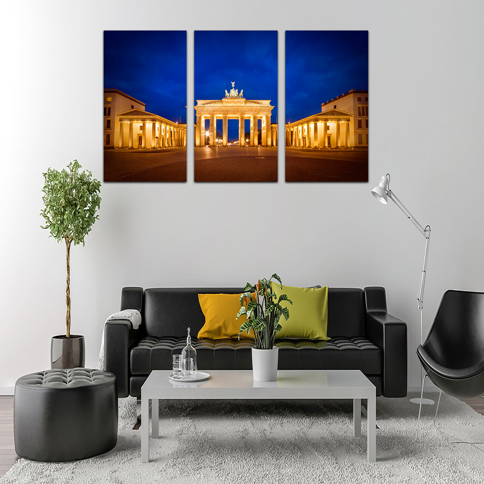 Exquisite Berlin Brandenburg Gate Wall Art by Melanie Viola