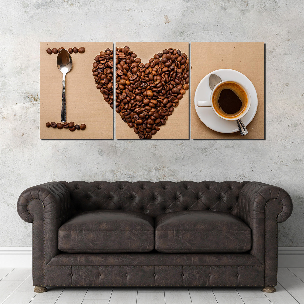 Stunning I Love Coffee Wall Art for Coffee Lovers