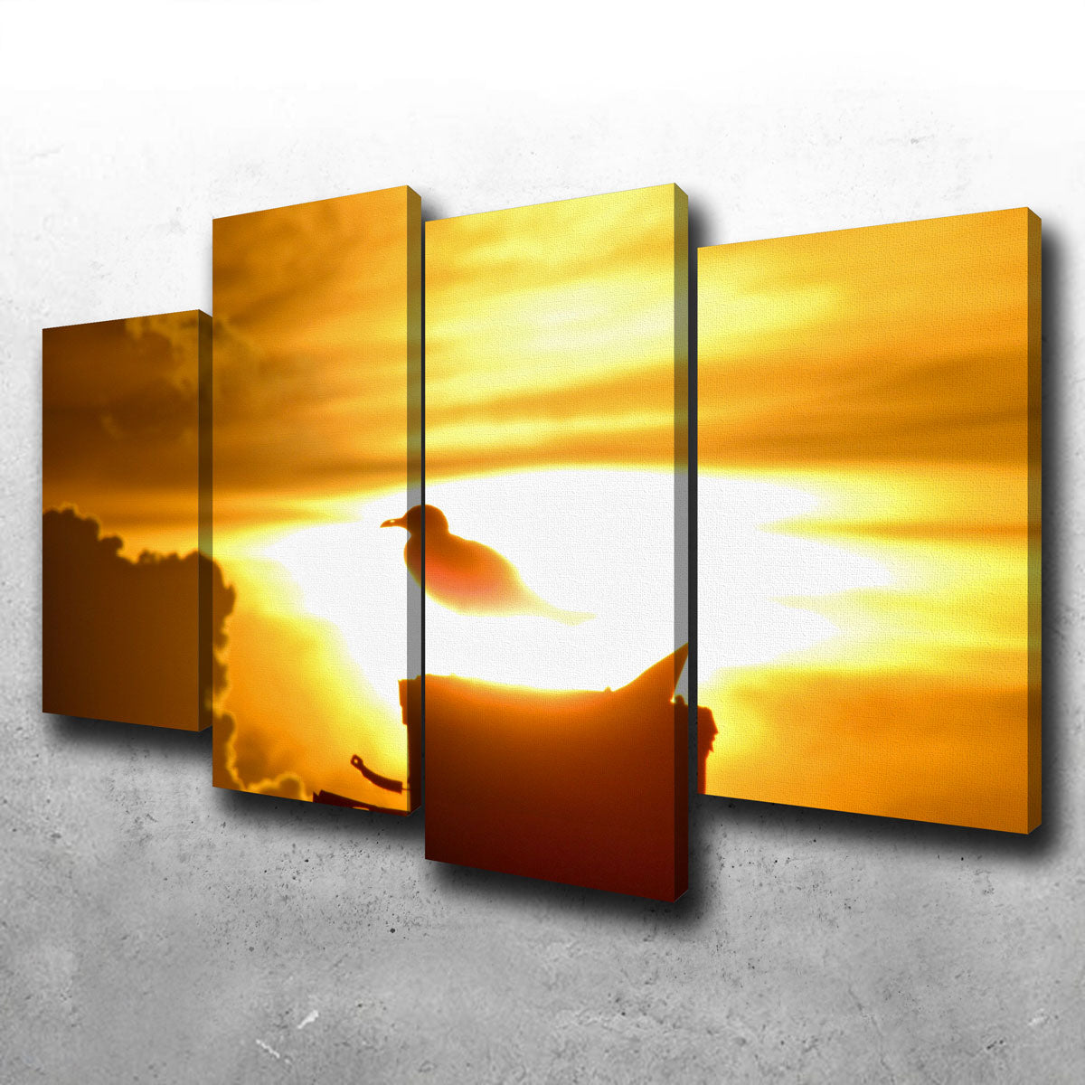 Stunning Nuclear Seagull Wall Art by David Campbell