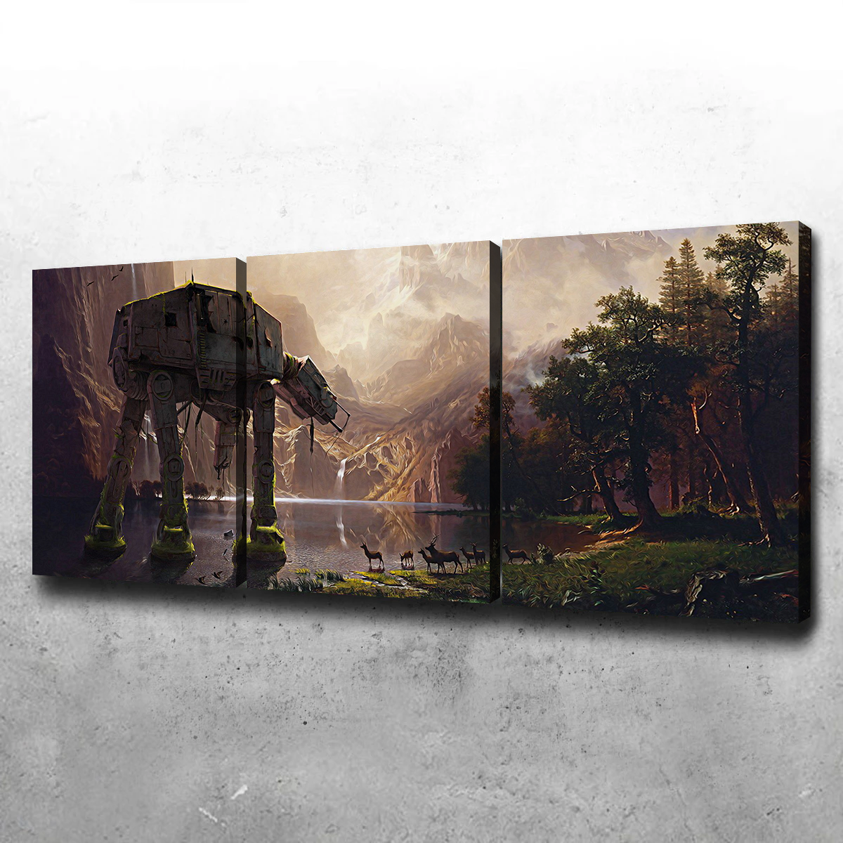 Stunning AT - AT Walker Wall Art for Star Wars Fans