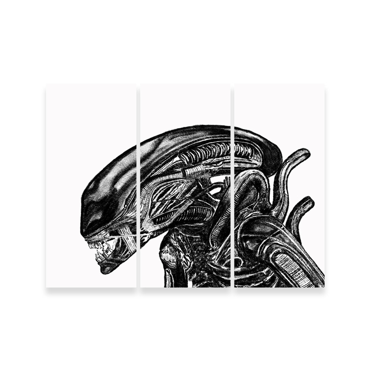 Stunning Alien Wall Art by JPS Darko Art