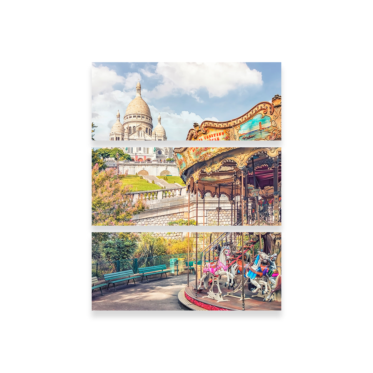 Exquisite Montmartre Wall Art by Manjik Pictures