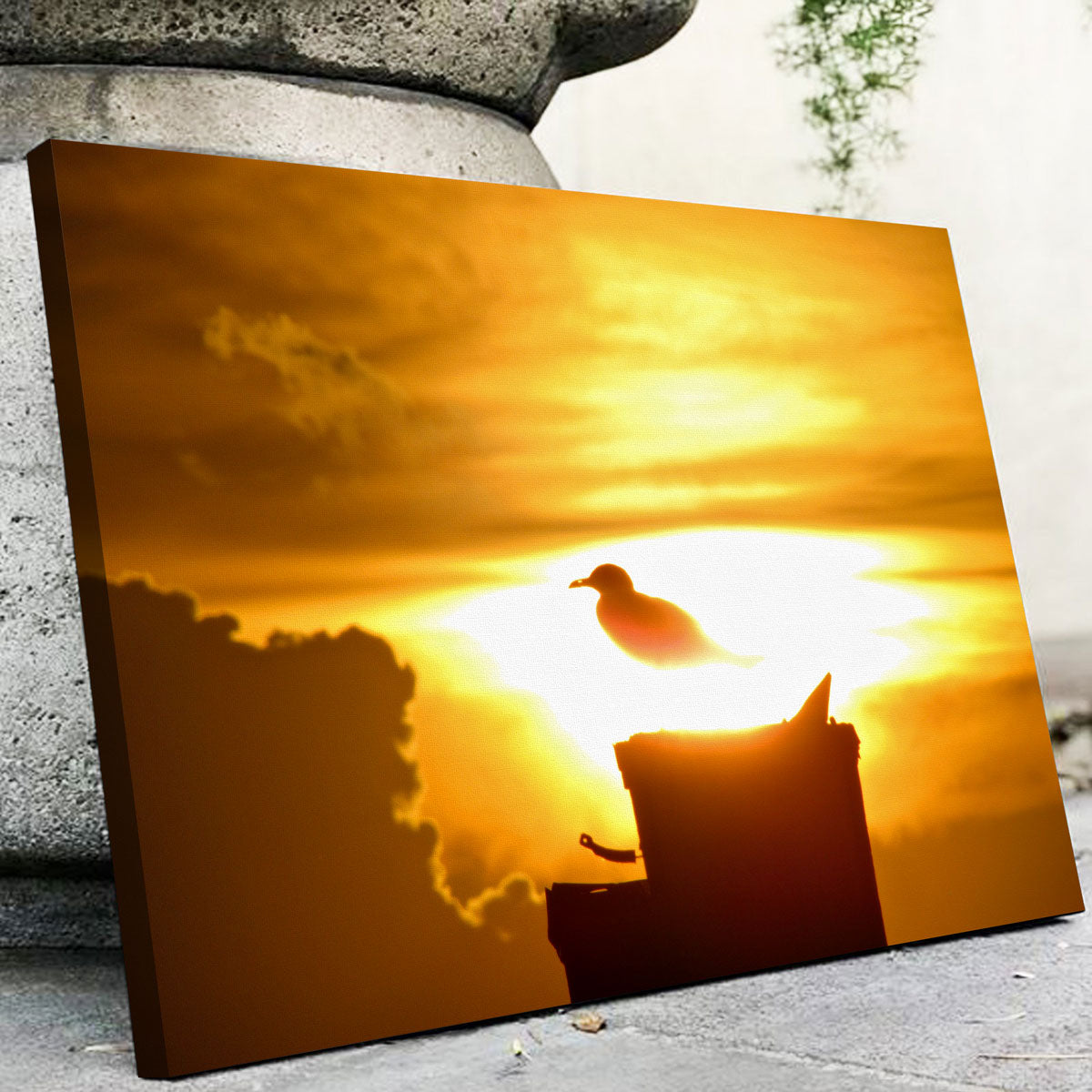 Stunning Nuclear Seagull Wall Art by David Campbell