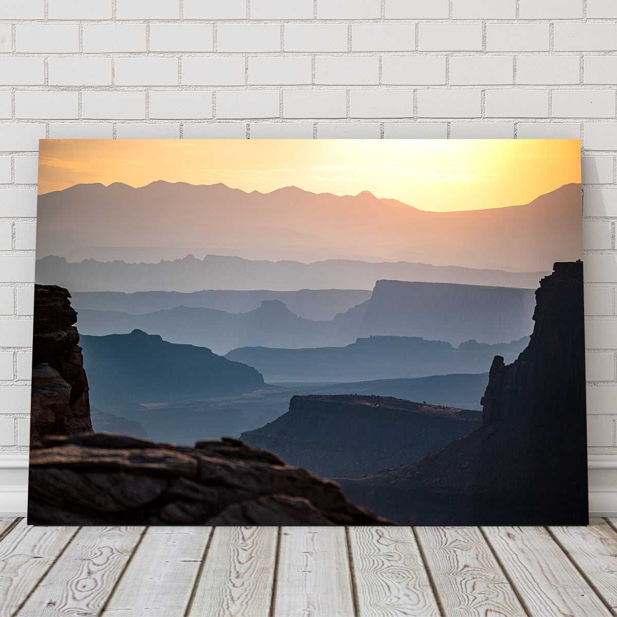 Stunning Canyonland Sunrise Wall Art by Lucas Moore