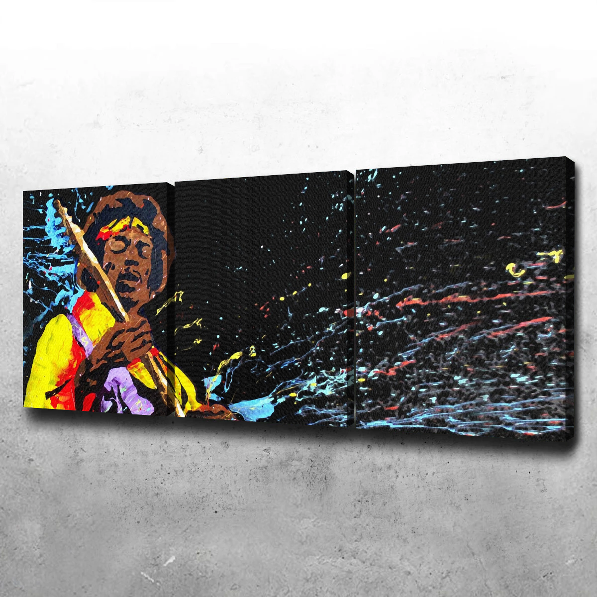 Stunning Hendrix Canvas Wall Art for Striking Home Decor
