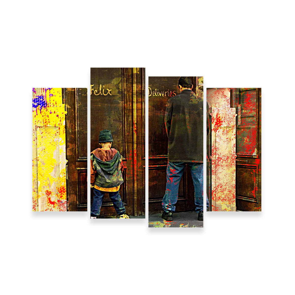 Big Daddy - Premium Kiln - Dried Pine Wood Framed Canvas Prints