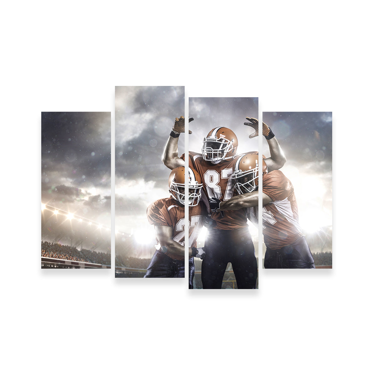 Dynamic Players in Action Wall Art for Stunning Decor