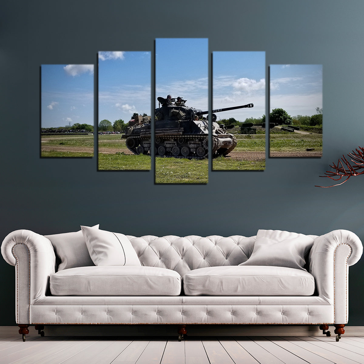 Sherman Fury Stunning Wall Art by David Campbell