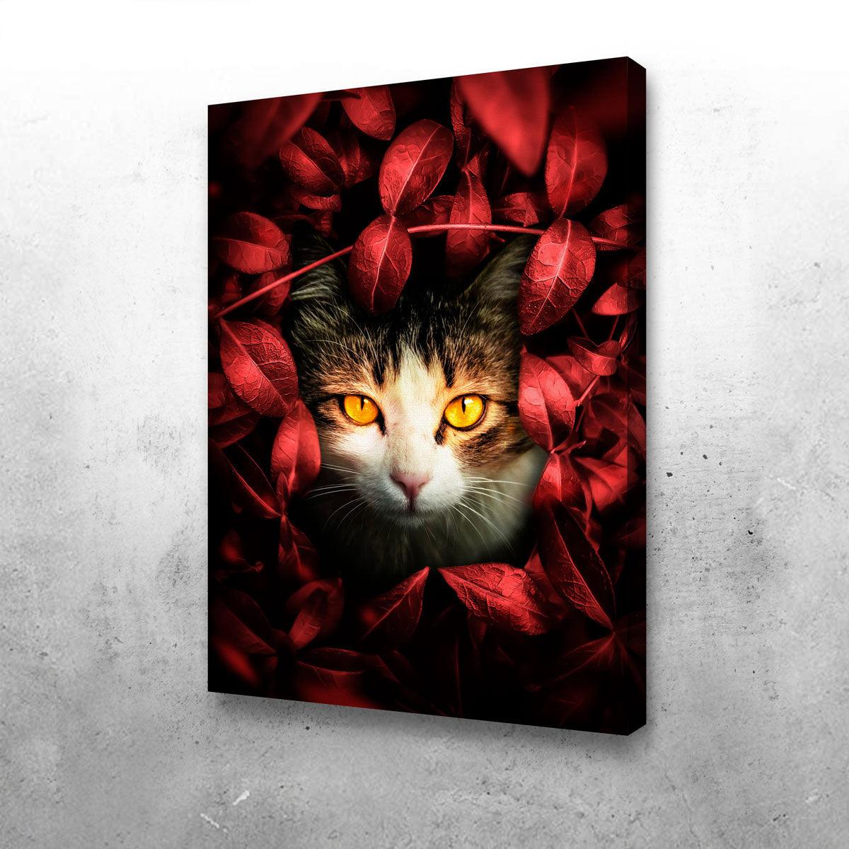 Exquisite Cat Hunting Wall Art by Manuel Luces