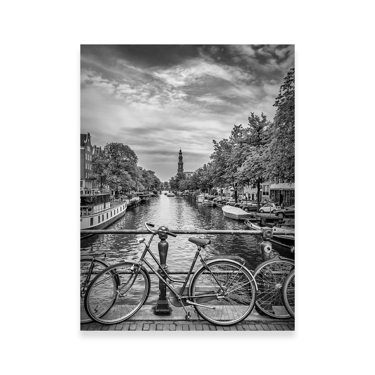Stunning Amsterdam Cityscape Wall Art by Melanie Viola