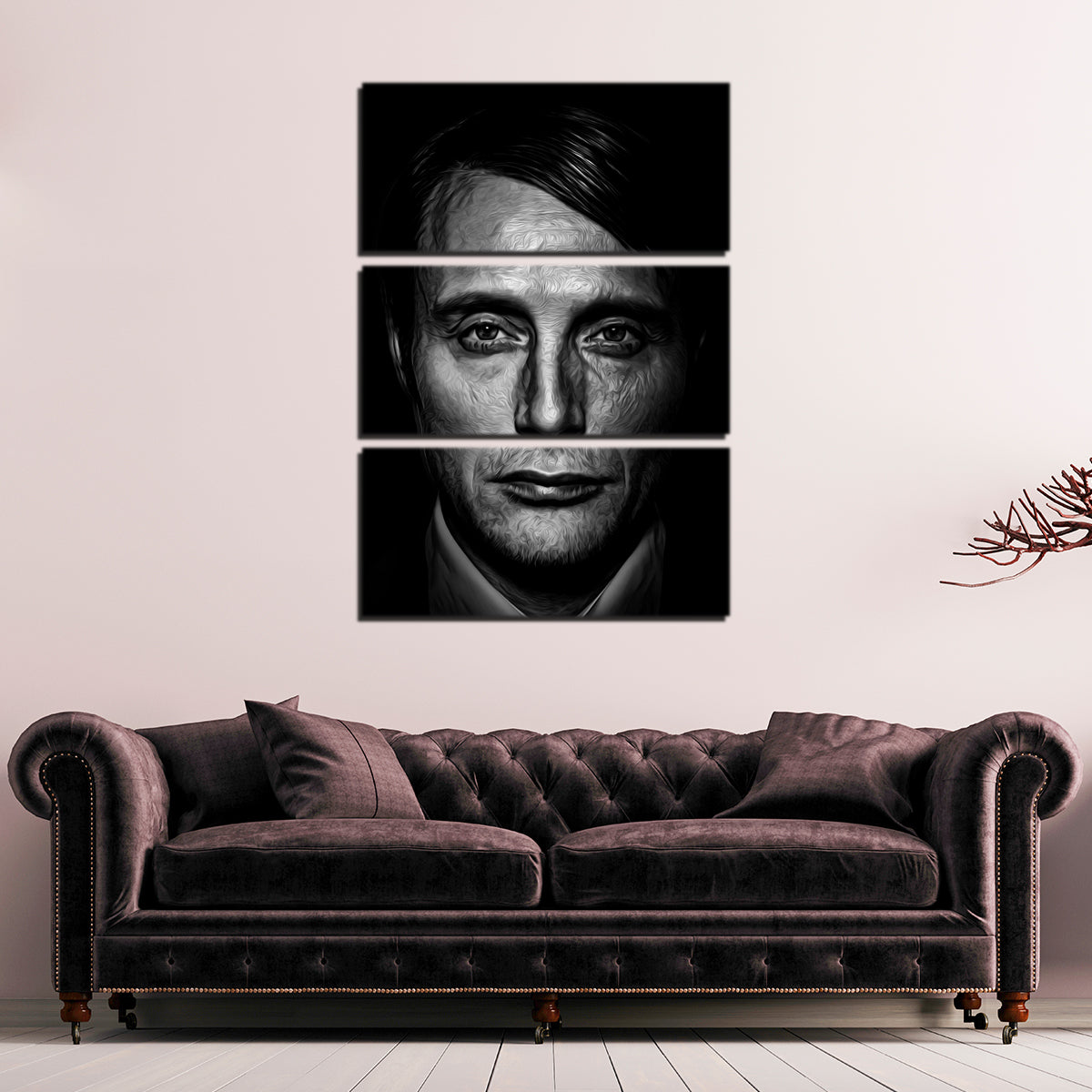 Stunning Portrait of Hannibal Wall Art for Your Home Decor