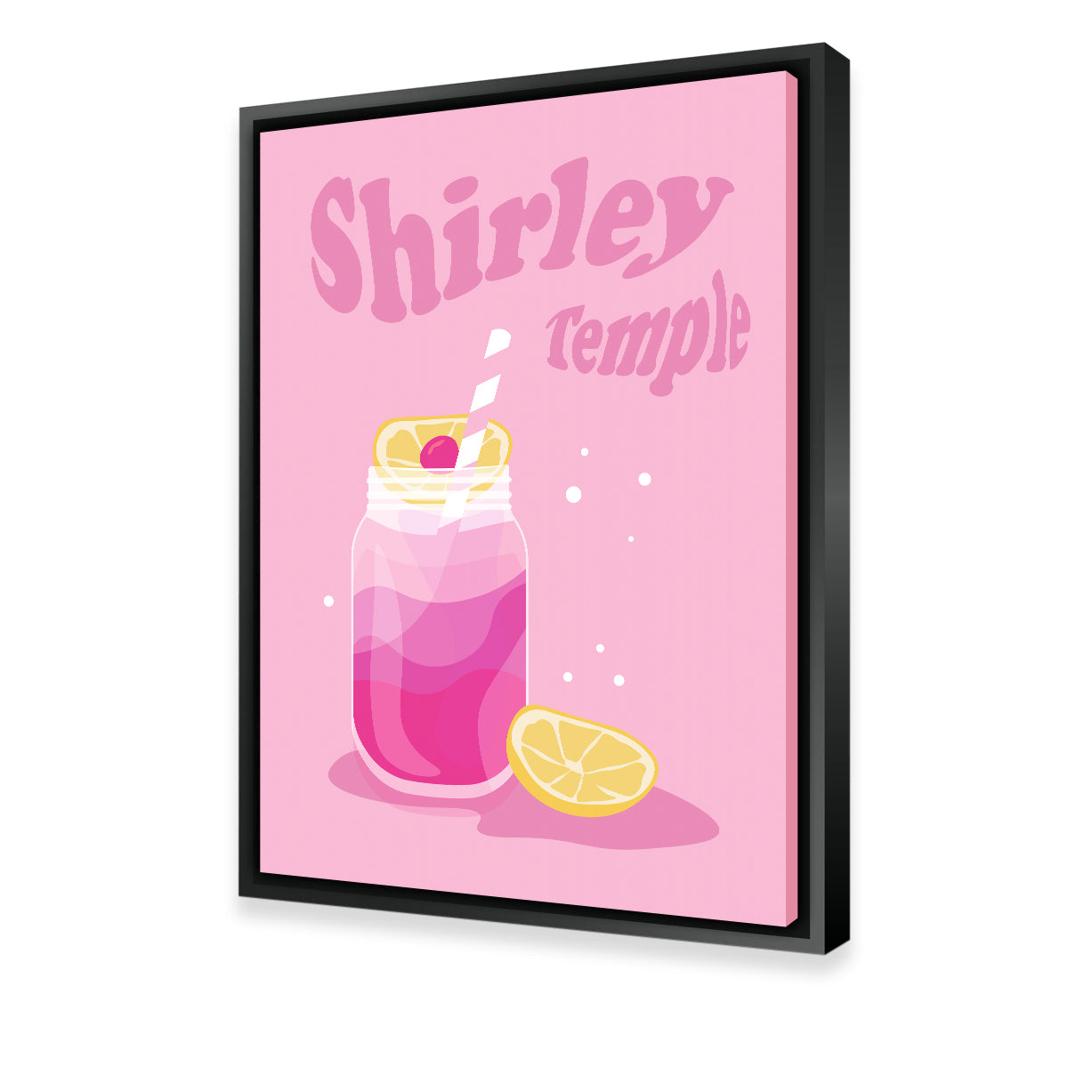 Stunning Shirley Temple Pink Wall Art for Your Home Decor