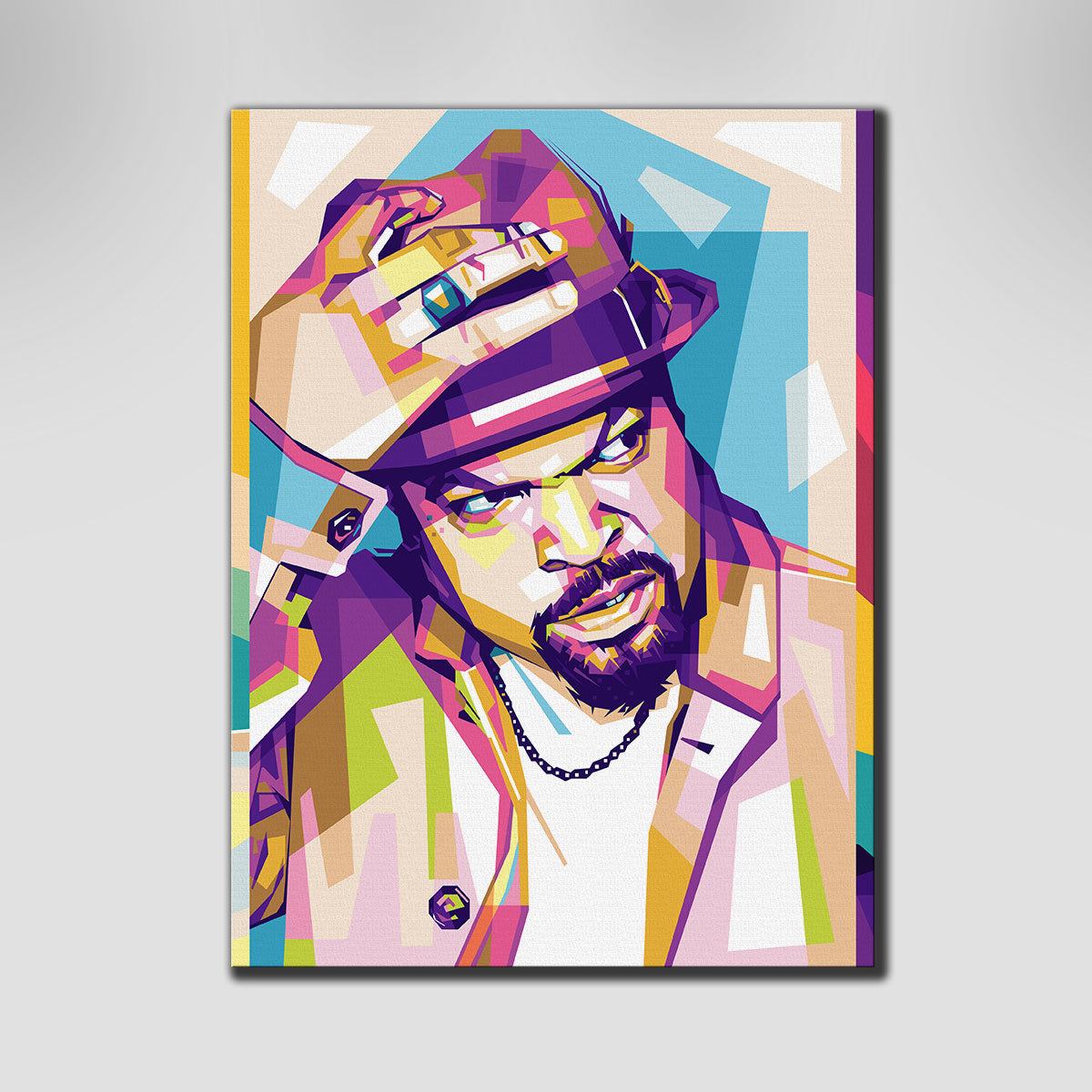 Hey Dude! Stunning Ice Cube Wall Art by Ralph & Laura Design