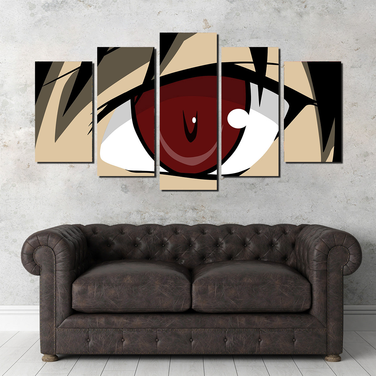 Stunning Anime Eye Canvas Prints with Premium Features