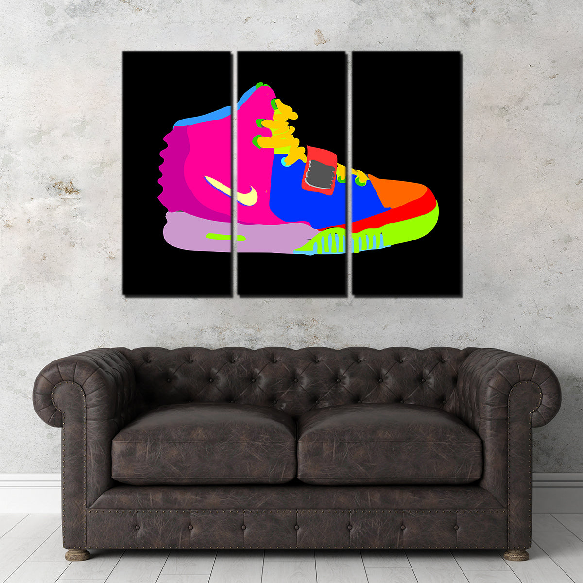 Stylish Air Yeezy and Them Wall Art for Modern Spaces