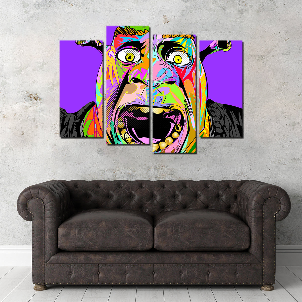 Eye - catching Shrek Wall Art for Your Home Decor